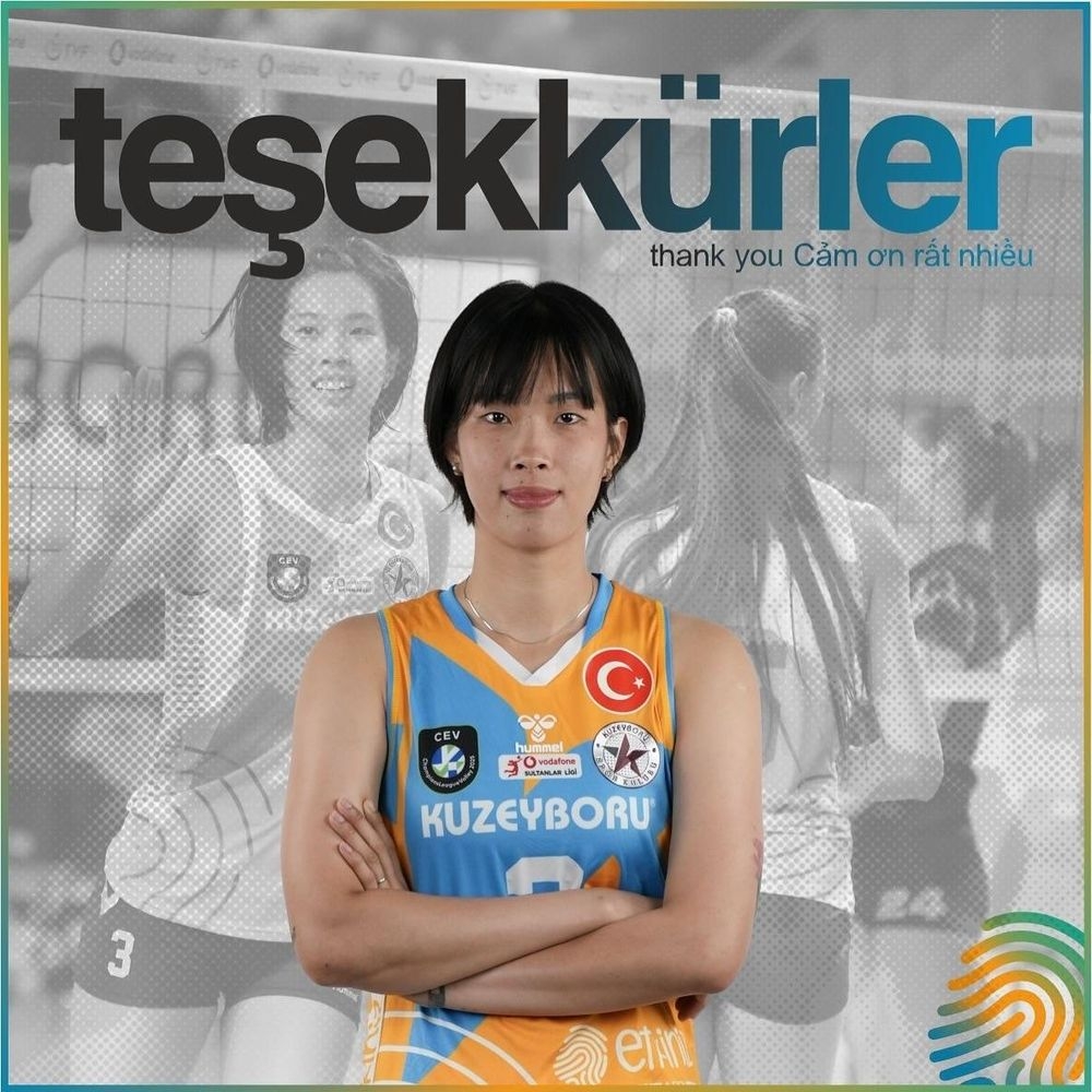 Volleyball star Thanh Thuy says goodbye to Turkish club