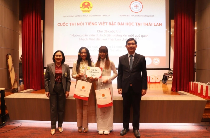 First Vietnamese speaking contest held for university students in Thailand