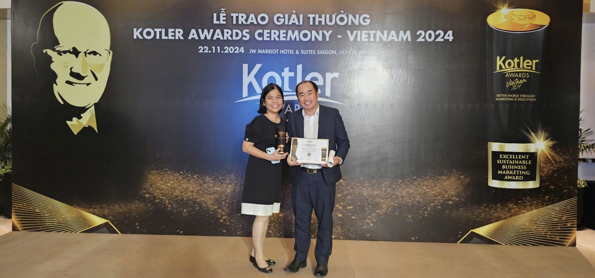 Doanh nghiệp du lịch duy nhất vùng ĐBSCL đạt giải Kotler Awards 2024