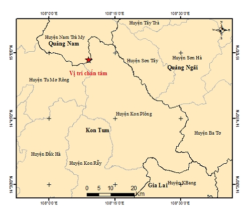 xảy ra động đất 3.2 tại quảng nam hình ảnh 1 xay ra dong dat 3.2 tai quang nam hinh anh 1