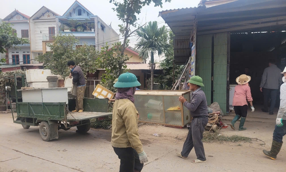 5 hộ dân cuối cùng bàn giao mặt bằng cho dự án cầu Đồng việt ở bắc giang hình ảnh 1 5 ho dan cuoi cung ban giao mat bang cho du an cau Dong viet o bac giang hinh anh 1