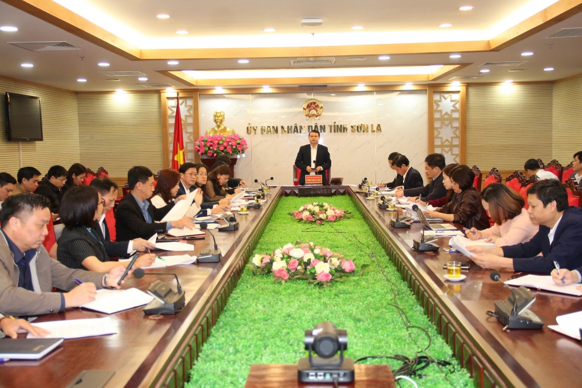 sơn la họp thống nhất phương án sắp xếp tổ chức bộ máy các cơ quan, đơn vị hình ảnh 1 son la hop thong nhat phuong an sap xep to chuc bo may cac co quan, don vi hinh anh 1