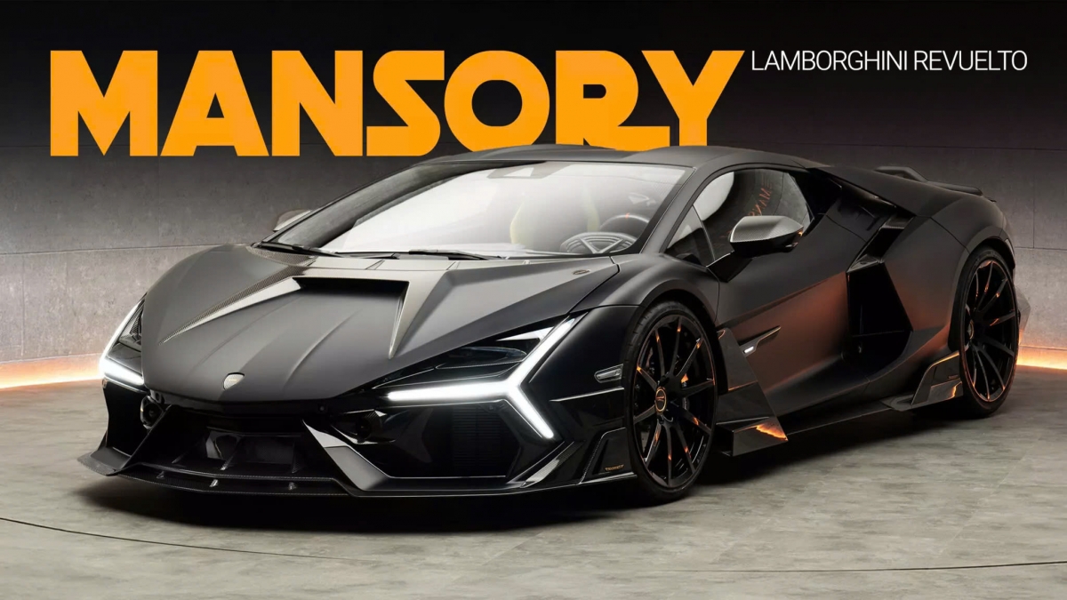 kham pha lamboghini revuelto do mansory dot pha voi dong co hybrid v12 hinh anh 1