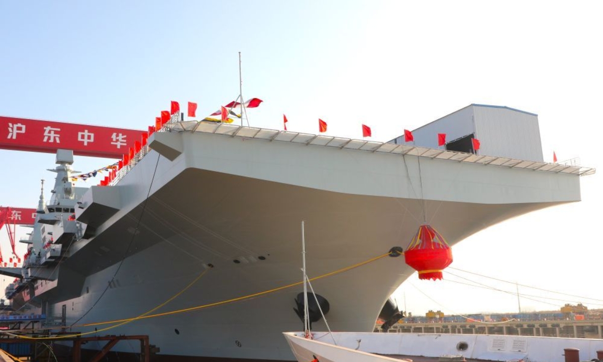trung quốc hạ thủy tàu tấn công đổ bộ type 076 hình ảnh 1 trung quoc ha thuy tau tan cong do bo type 076 hinh anh 1