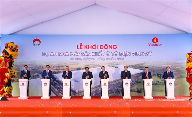 VinFast launches e-car factory in Ha Tinh