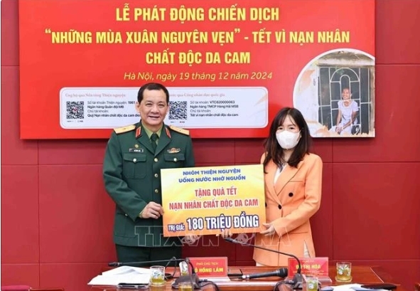 National campaign raises funds to support victims of Agent Orange