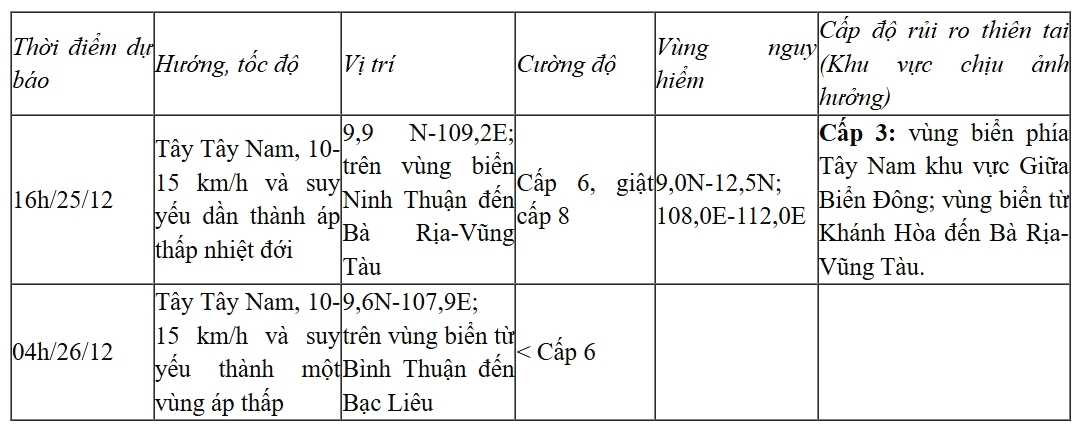 bao so 10 suy yeu thanh ap thap nhiet doi trong 24 gio toi hinh anh 2