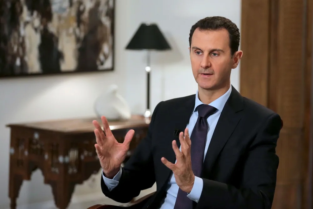 Ong assad lan dau len tieng sau khi roi khoi syria hinh anh 1