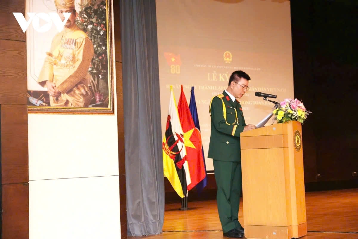 brunei ceremony marks 80 years of vietnam people s army picture 1 brunei ceremony marks 80 years of vietnam people s army picture 1