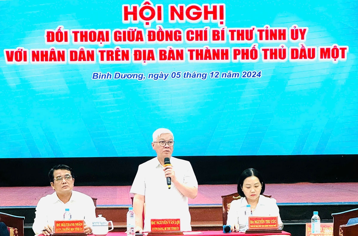 Bí thư Tỉnh ủy Bình Dương: Quyết liệt sắp xếp tinh gọn bộ máy