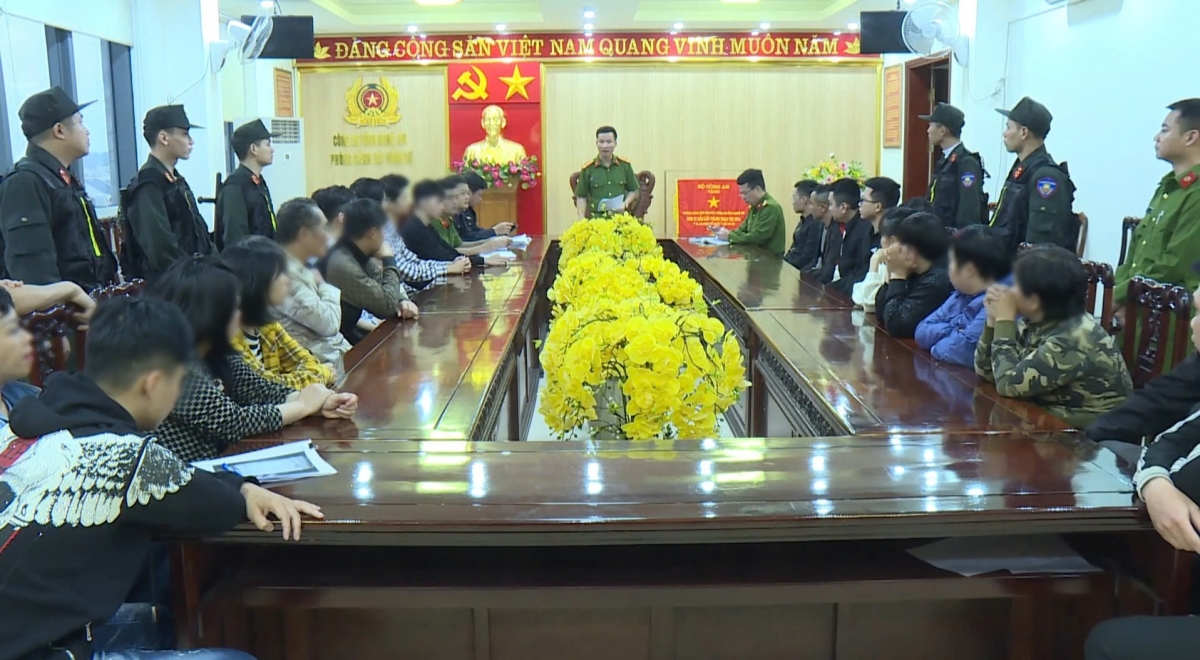 nghệ an bắt giữ 41 đối tượng lừa đảo chiếm đoạt tài sản và rửa tiền hình ảnh 3 nghe an bat giu 41 doi tuong lua dao chiem doat tai san va rua tien hinh anh 3