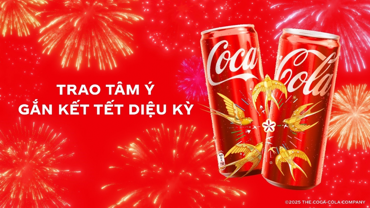 coca-cola khoi dong chien dich trao tam y, gan ket tet dieu ky hinh anh 1