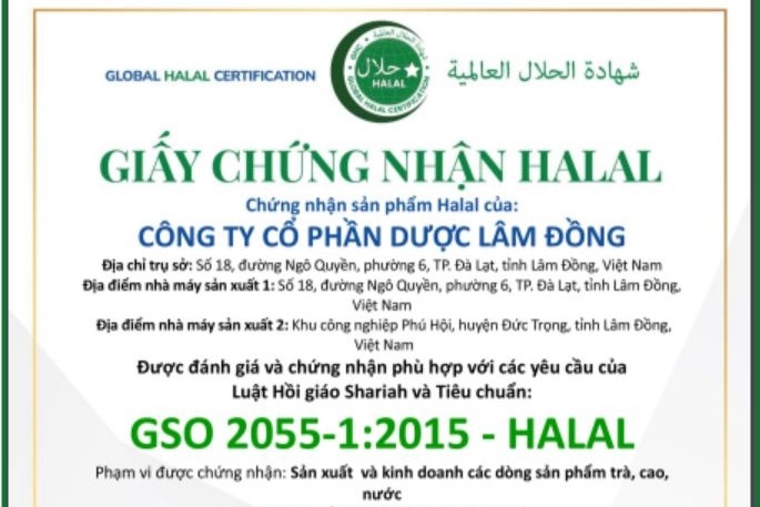 Chứng nhận Halal – tấm vé thông hành đến thị trường Trung Đông đầy tiềm năng