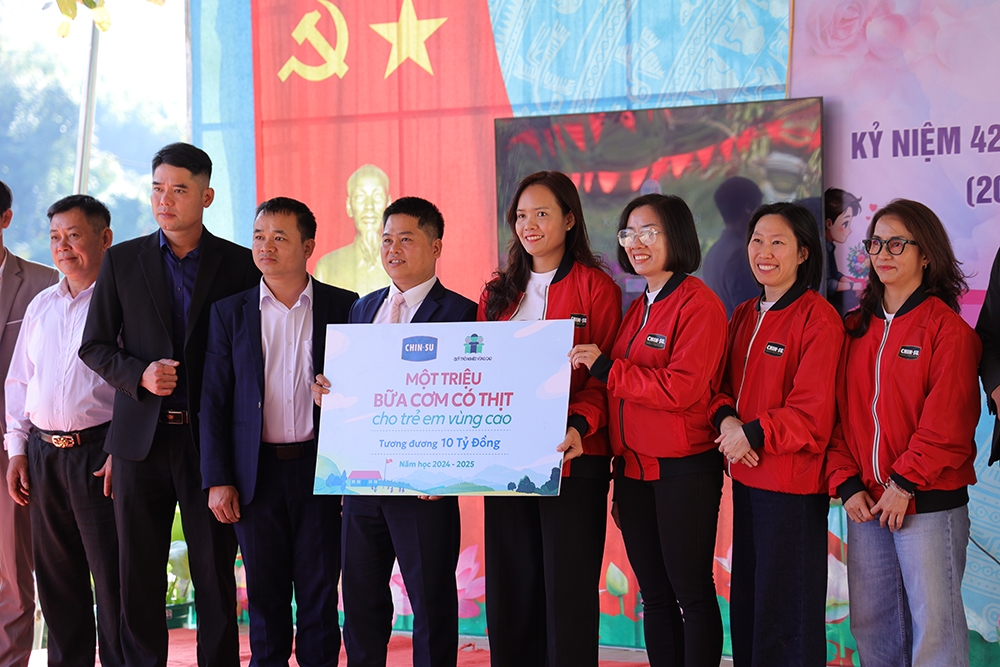 chin-su một triệu bữa cơm có thịt tiếp sức các điểm trường vùng cao năm thứ 2 hình ảnh 9 chin-su mot trieu bua com co thit tiep suc cac diem truong vung cao nam thu 2 hinh anh 9
