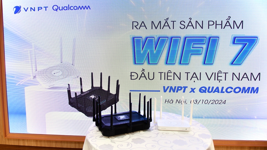 vnpt hop tac voi qualcomm ra mat thiet bi xgs-pon wifi 7 dau tien tai viet nam hinh anh 1