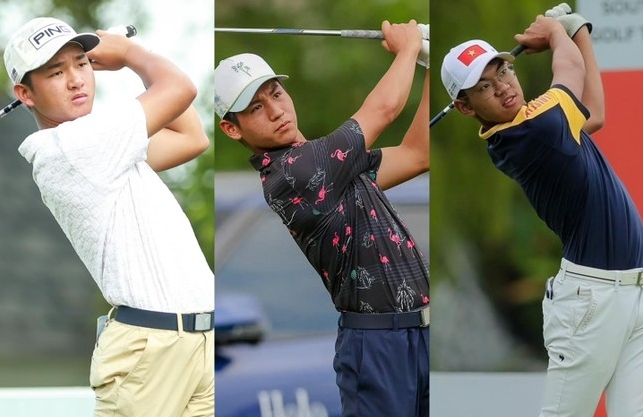 Three local golfers to train at AAC Academy for Asia-Pacific champs