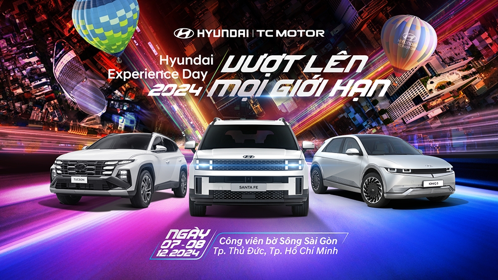 Ngày hội trải nghiệm đặc biệt Hyundai Experience Day 2024 sắp diễn ra tại TP.HCM