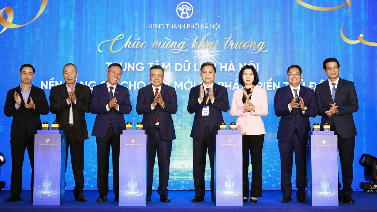 hà nội khai trương trung tâm dữ liệu chính của thành phố hình ảnh 4 ha noi khai truong trung tam du lieu chinh cua thanh pho hinh anh 4