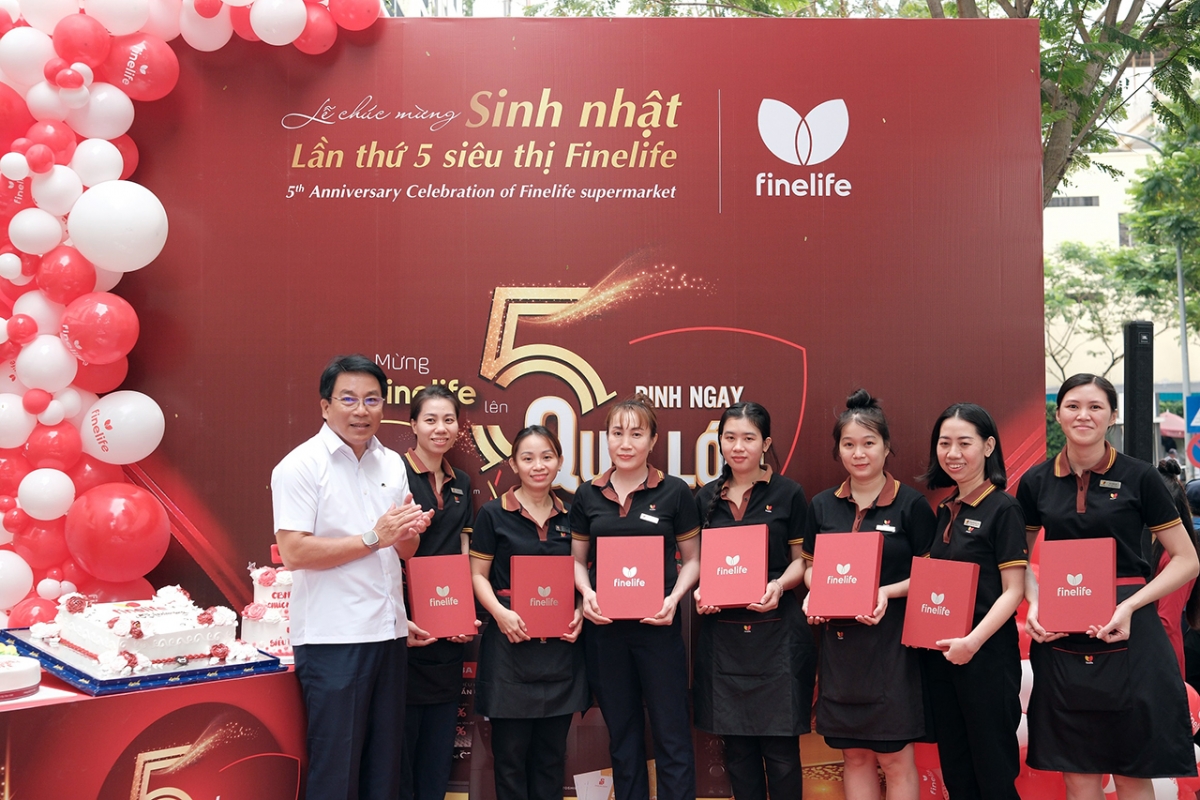 siêu thị cao cấp finelife đánh dấu cột mốc kỷ niệm 5 năm thành lập hình ảnh 2 sieu thi cao cap finelife danh dau cot moc ky niem 5 nam thanh lap hinh anh 2