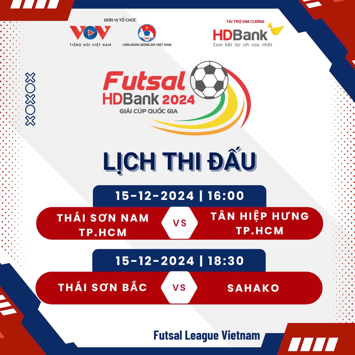 lịch thi đấu và trực tiếp futsal hdbank cúp quốc gia 2024 hôm nay 15 12 hình ảnh 2 lich thi dau va truc tiep futsal hdbank cup quoc gia 2024 hom nay 15 12 hinh anh 2