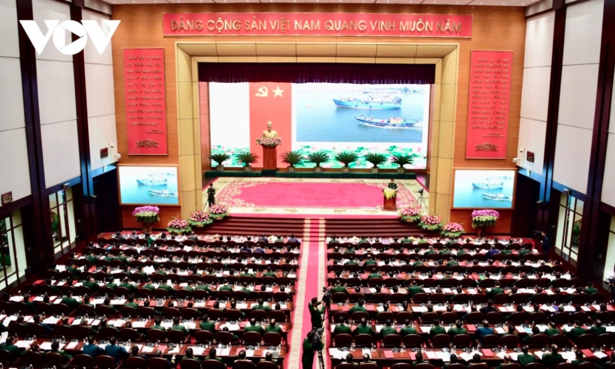 president attends national military-political conference picture 8