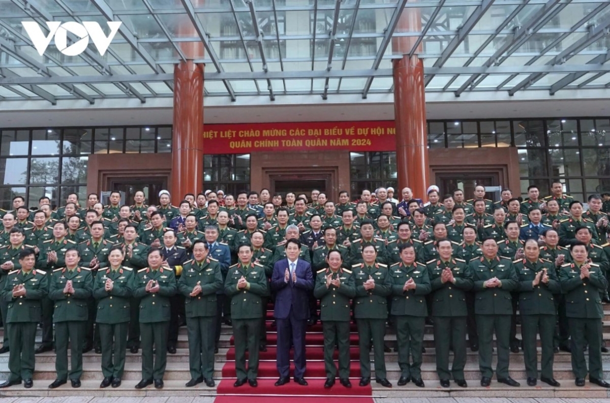 president attends national military-political conference picture 9