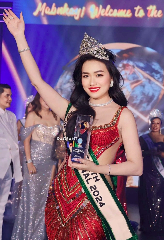 vietnamese beauty crowned mrs earth international 2024 picture 1