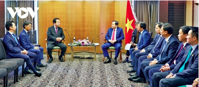 na chairman holds meetings with leaders of japanese parties picture 2 na chairman holds meetings with leaders of japanese parties picture 2