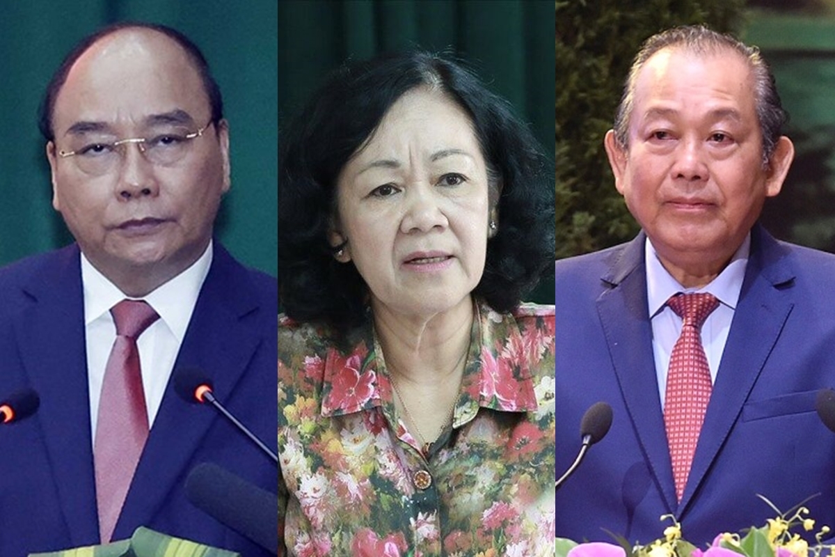Bộ Chính trị cảnh cáo ông Nguyễn Xuân Phúc, Trương Hoà Bình; khiển trách bà Trương Thị Mai