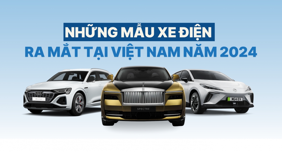 Những mẫu xe điện đáng chú ý ra mắt tại Việt Nam năm 2024