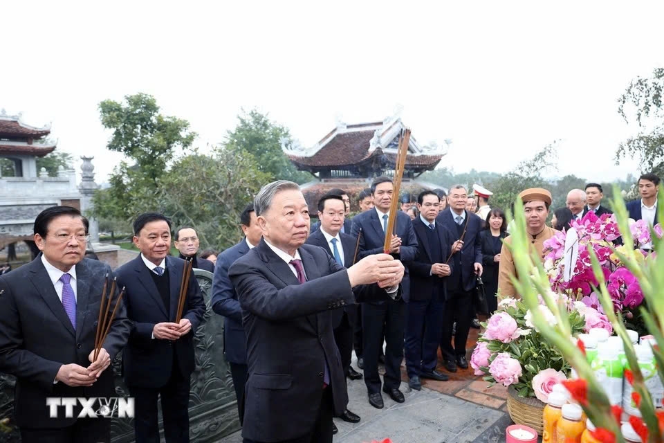 party general secretary to lam commemorates president ho chi minh in nghe an picture 1 party general secretary to lam commemorates president ho chi minh in nghe an picture 1