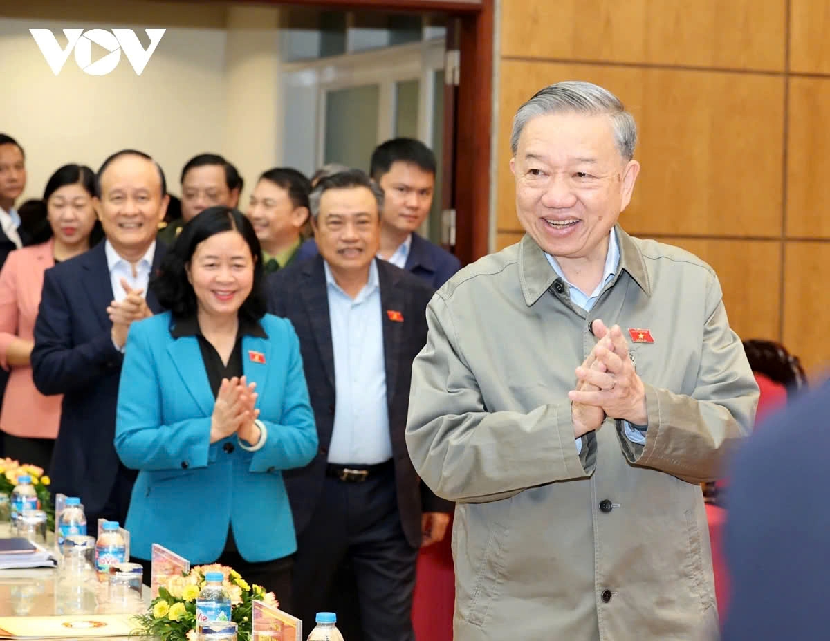 party leader to lam addresses hanoi voter concerns about development orientation picture 1 party leader to lam addresses hanoi voter concerns about development orientation picture 1