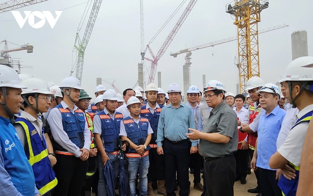 pm inspects long thanh international airport project progress picture 1 pm inspects long thanh international airport project progress picture 1