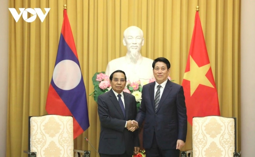 party chief affirms vietnam s readiness to support laos in realizing development goals picture 2