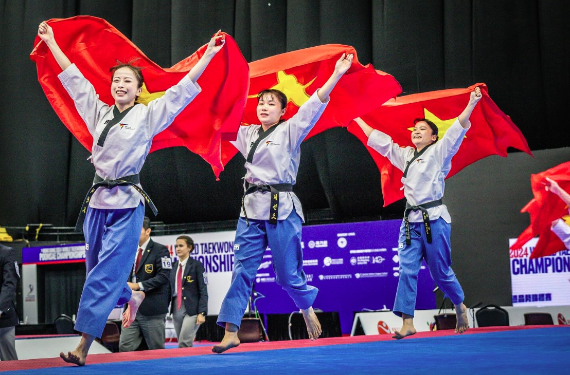 vietnamese taekwondo athletes take second gold at global championships picture 1