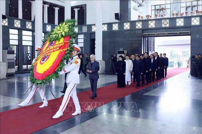 tổ chức trọng thể lễ tang Đại tướng nguyễn quyết hình ảnh 15 to chuc trong the le tang Dai tuong nguyen quyet hinh anh 15