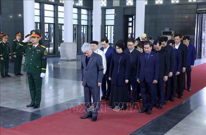 tổ chức trọng thể lễ tang Đại tướng nguyễn quyết hình ảnh 16 to chuc trong the le tang Dai tuong nguyen quyet hinh anh 16