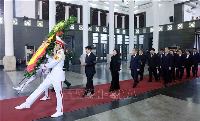 tổ chức trọng thể lễ tang Đại tướng nguyễn quyết hình ảnh 6 to chuc trong the le tang Dai tuong nguyen quyet hinh anh 6