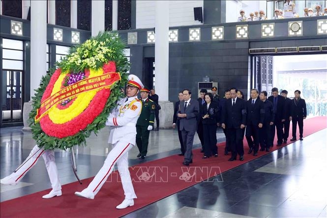 tổ chức trọng thể lễ tang Đại tướng nguyễn quyết hình ảnh 8 to chuc trong the le tang Dai tuong nguyen quyet hinh anh 8