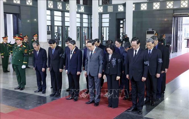 tổ chức trọng thể lễ tang Đại tướng nguyễn quyết hình ảnh 10 to chuc trong the le tang Dai tuong nguyen quyet hinh anh 10
