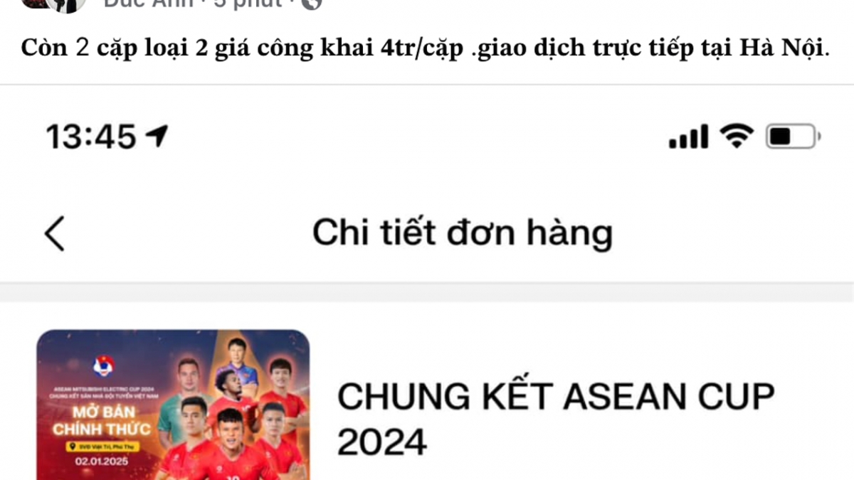 ve chung ket asean cup 2024 tang chong mat tai cho den hinh anh 1