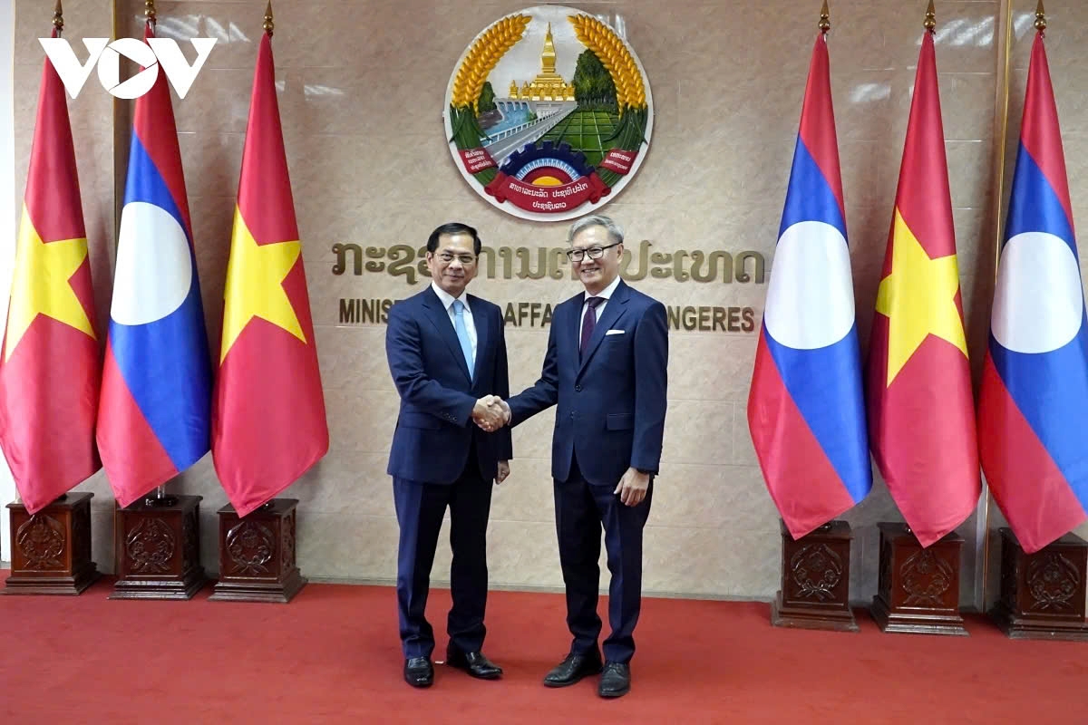 vietnam and laos vow to create breakthroughs in economic cooperation picture 1