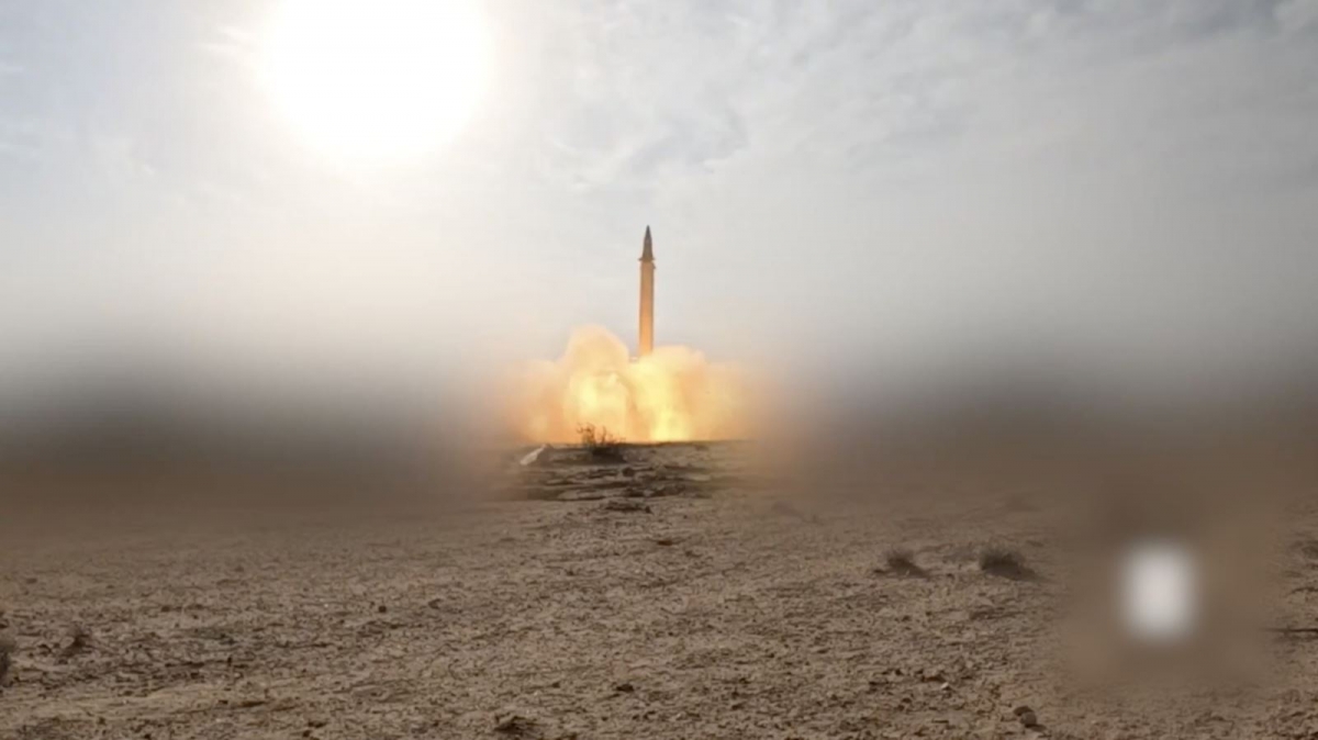 houthi phóng tên lửa tấn công israel hình ảnh 1 houthi phong ten lua tan cong israel hinh anh 1