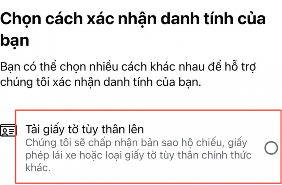 cach xac thuc tai khoan facebook, tiktok de khong bi khoa sau ngay 25 12 hinh anh 1