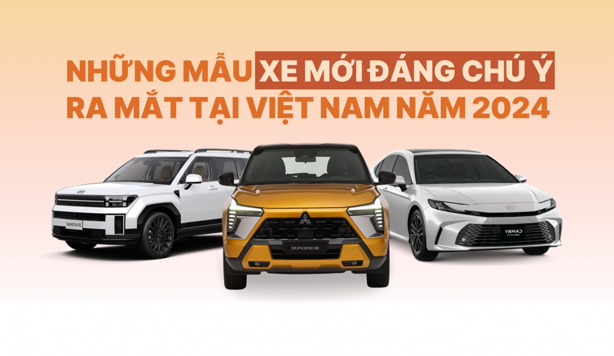 Những mẫu xe mới được nhiều khách hàng Việt quan tâm năm 2024