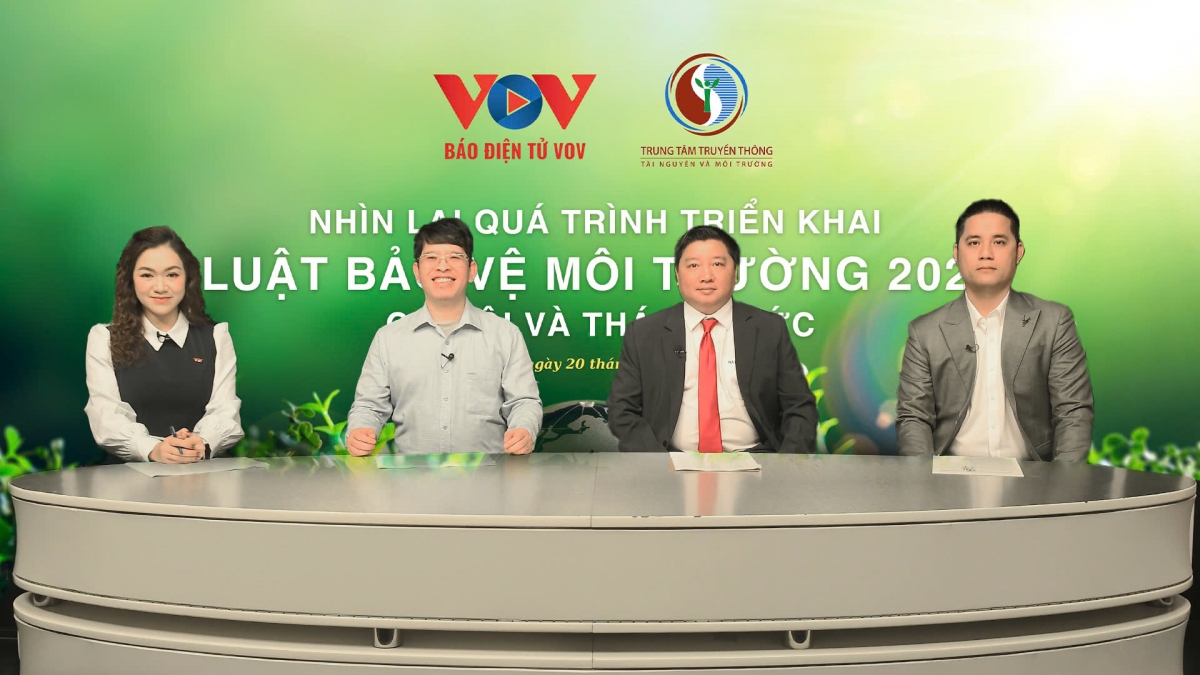 Tọa đàm trực tuyến: Nhìn lại quá trình triển khai Luật BVMT2020 - Cơ hội và thách thức