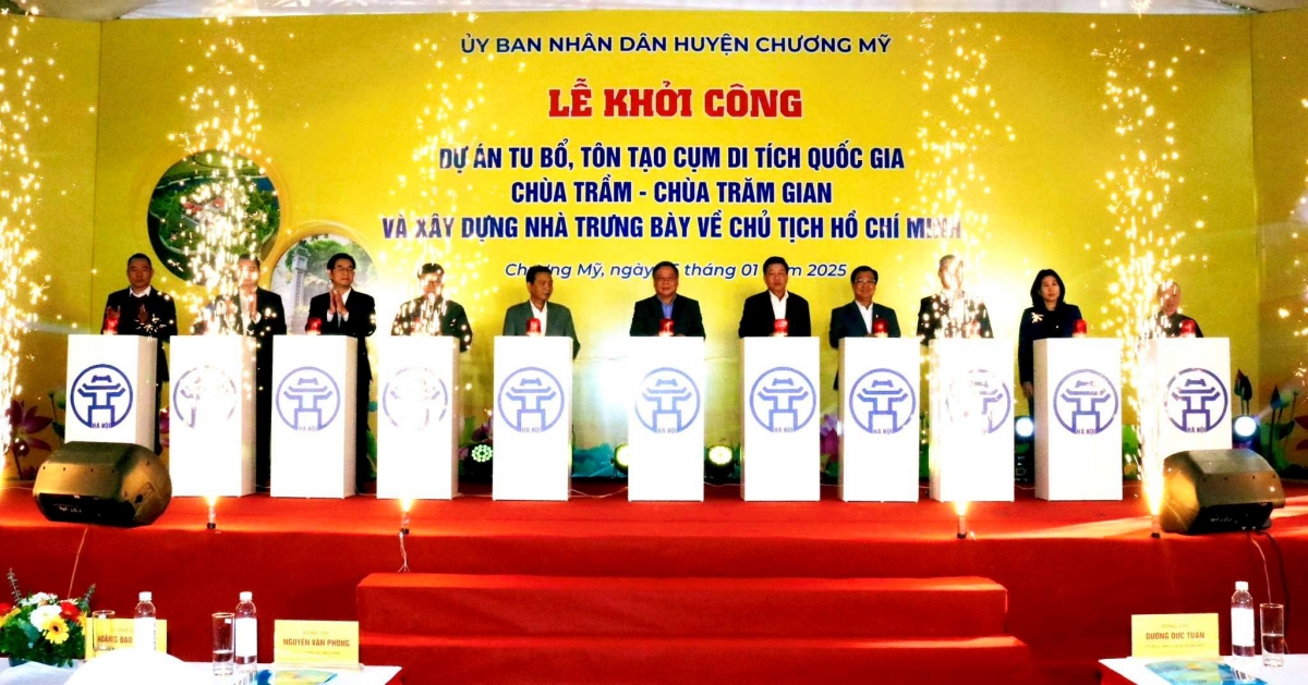 khoi cong du an tu bo, cai tao cum di tich quoc gia chua tram hinh anh 1