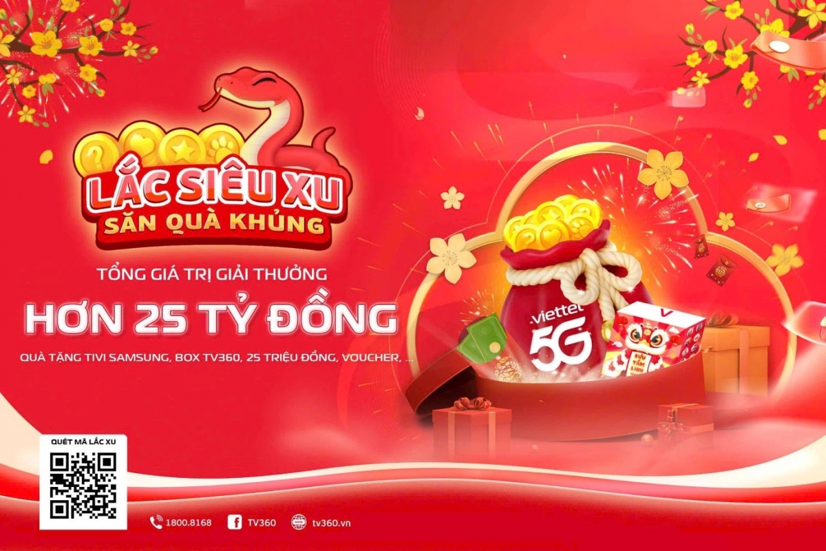 cung viettel lac sieu xu 5g san ngay linh giap don tet At ty 2025 hinh anh 1