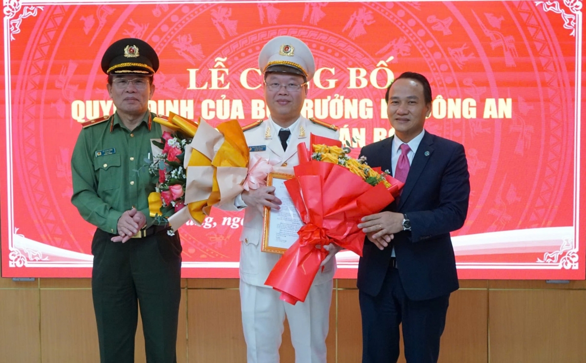 Công an thành phố Đà Nẵng có tân Phó Giám đốc