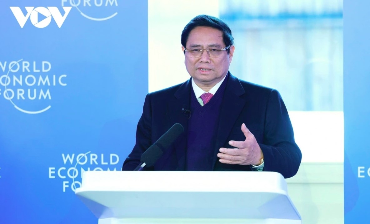 overview of pm chinh s working trip to attend 55th wef meeting in davos picture 2